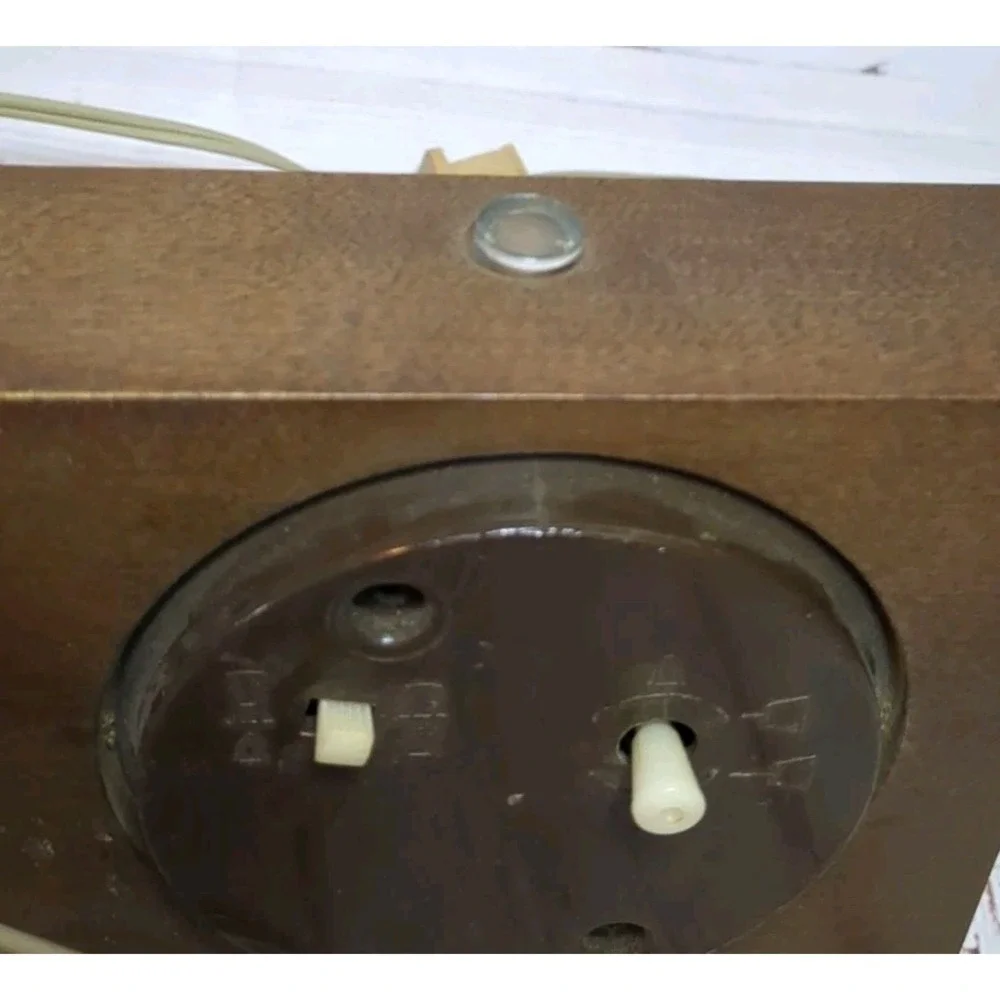 Vintage Seth Thomas Edgewood Electric Alarm‎ Clock Works!
